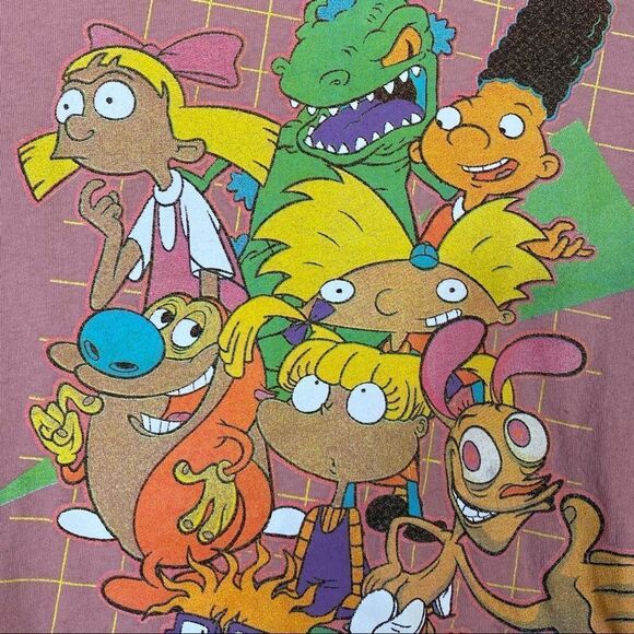 Old Navy Nickelodeon Pink TV Show Tshirt - Picture 3 of 5